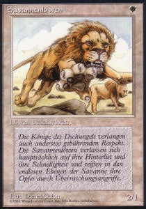 Savannenlöwen DTL-223 Rare Deutsch