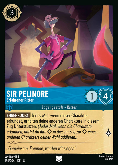 Sir Pelinore - Erfahrener Ritter 8JAF-154 Uncommon Deutsch