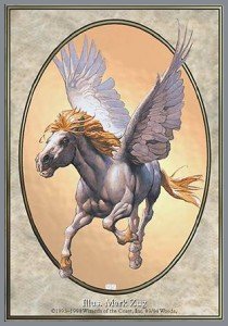 Pegasus Token (White 1/1) UGL- Token Englisch