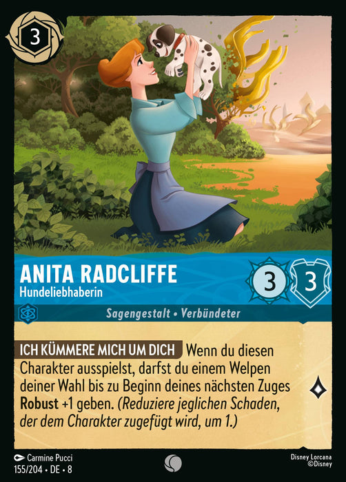 Anita Radcliffe - Hundeliebhaberin 8JAF-155 Common Deutsch