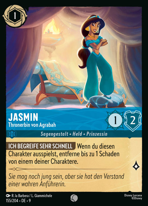Jasmin - Thronerbin von Agrabah 9FAB-155 Common Deutsch