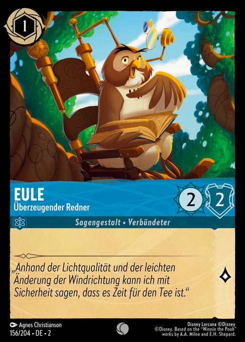 Eule - Überzeugender Redner 2ROF-156 Common Deutsch