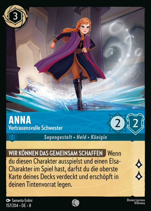 Anna - Vertrauensvolle Schwester 8JAF-157 Common Deutsch