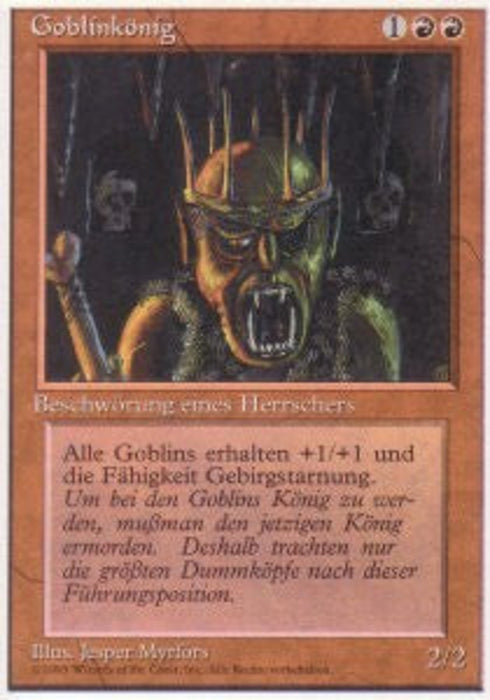 Goblinkönig DTU- Rare Deutsch