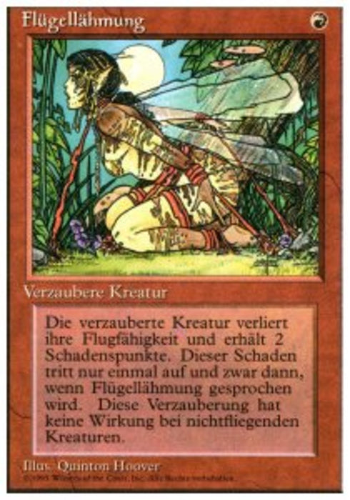 Flügellähmung DTU- Common Deutsch