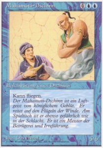 Mahamoti-Dschinn DTU- Rare Deutsch