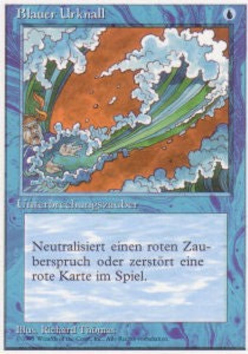 Blue Elemental Blast DTU- Common Französisch
