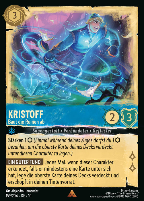 Kristoff - Baut die Ruinen ab (V.1) 10WHI-159 Rare Deutsch