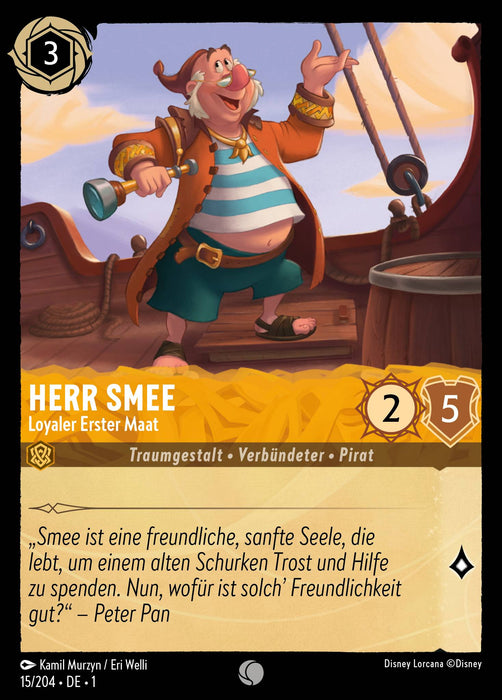 Herr Smee - Loyaler Erster Maat 1TFC-015 Common Deutsch