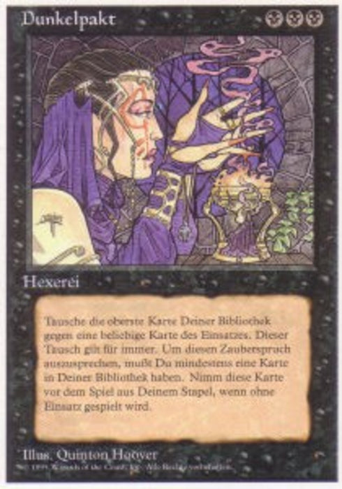 Dunkelpakt DTU- Rare Deutsch