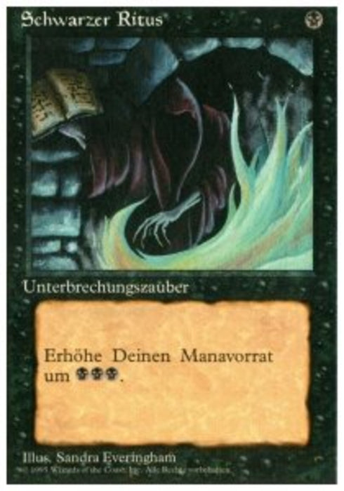Schwarzer Ritus DTU- Common Deutsch