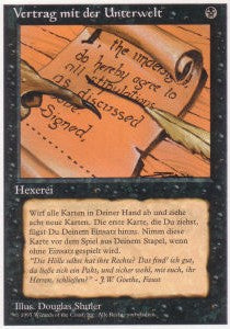Vertrag mit der Unterwelt DTU- Rare Deutsch