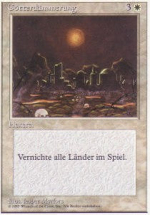Götterdämmerung DTU- Rare Deutsch