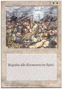 Zorn Gottes DTU- Rare Deutsch