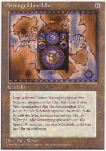 Armageddonuhr DTU- Rare Deutsch