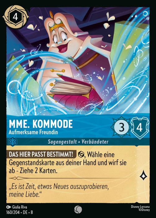 Mme. Kommode - Aufmerksame Freundin 8JAF-160 Common Deutsch