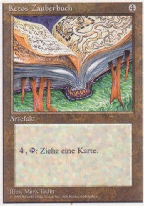 Ketos' Zauberbuch DTU- Rare Deutsch