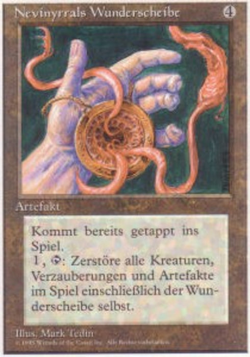 Nevinyrrals Wunderscheibe DTU- Rare Deutsch