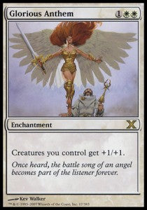 Glorious Anthem 10E-17 Rare Englisch