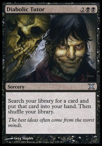 Diabolic Tutor 10E-135 Uncommon Englisch