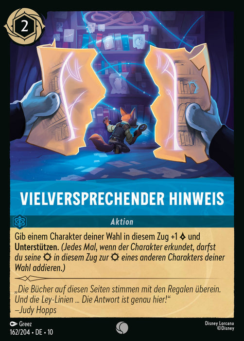 Vielversprechender Hinweis 10WHI-162 Common Deutsch