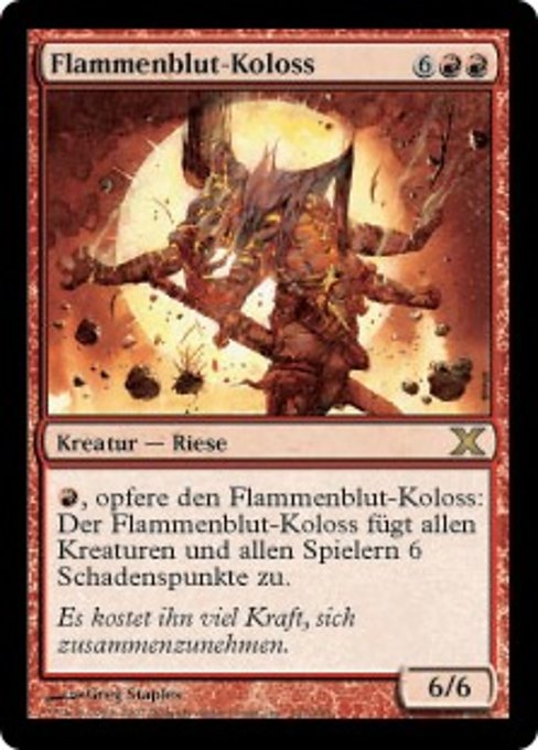 Magic: Bloodfire Colossus