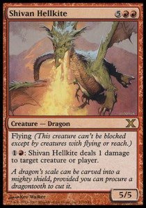 Shivan Hellkite 10E-231 Rare Englisch
