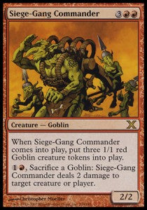 Siege-Gang Commander 10E-234 Rare Englisch
