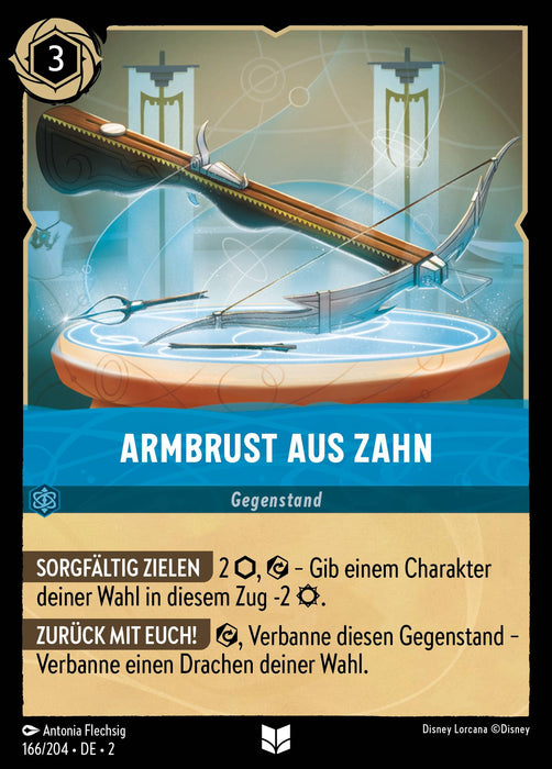 Armbrust aus Zahn 2ROF-166 Uncommon Deutsch