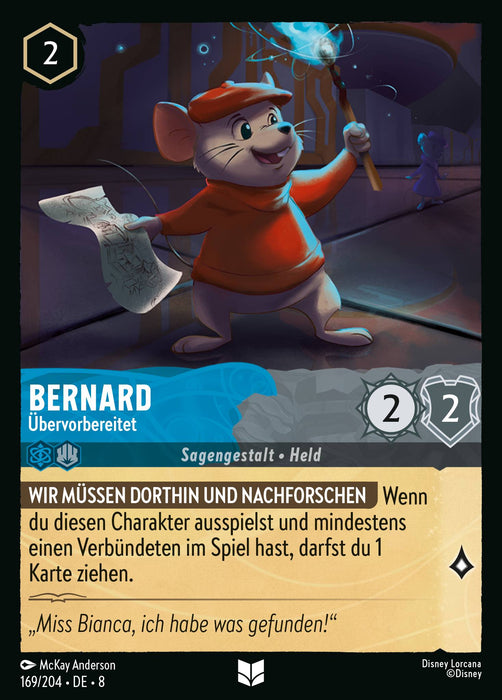 Bernard - Übervorbereitet 8JAF-169 Uncommon Deutsch