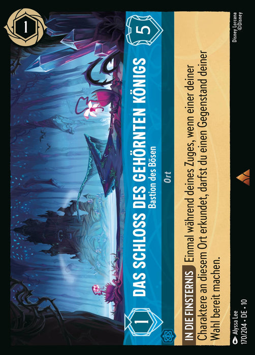 Das Schloss des gehörnten Königs - Bastion des Bösen 10WHI-170 Rare Deutsch
