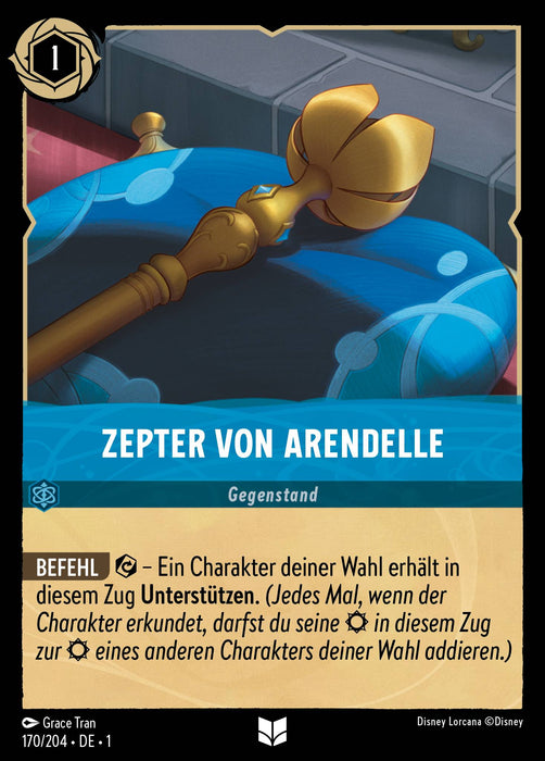 Zepter Von Arendelle 1TFC-170 Uncommon Deutsch