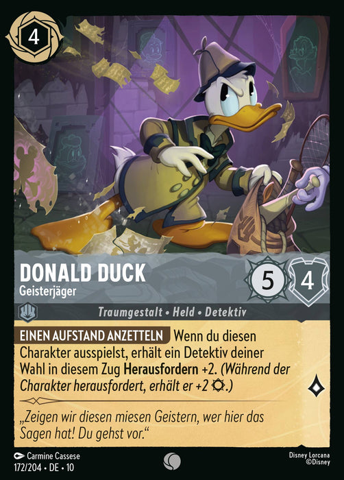 Donald Duck - Geisterjäger 10WHI-172 Common Deutsch