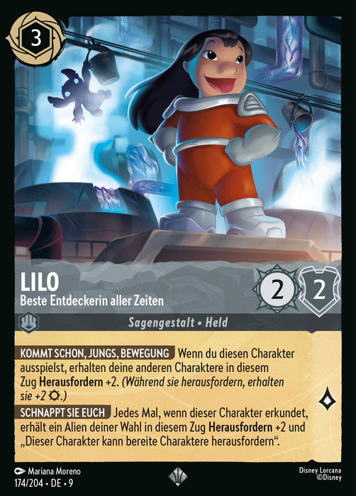 Lilo - Beste Entdeckerin aller Zeiten (V.1) 9FAB-174 Super Rare Deutsch