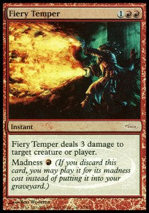 Fiery Temper GW-1 Rare Englisch