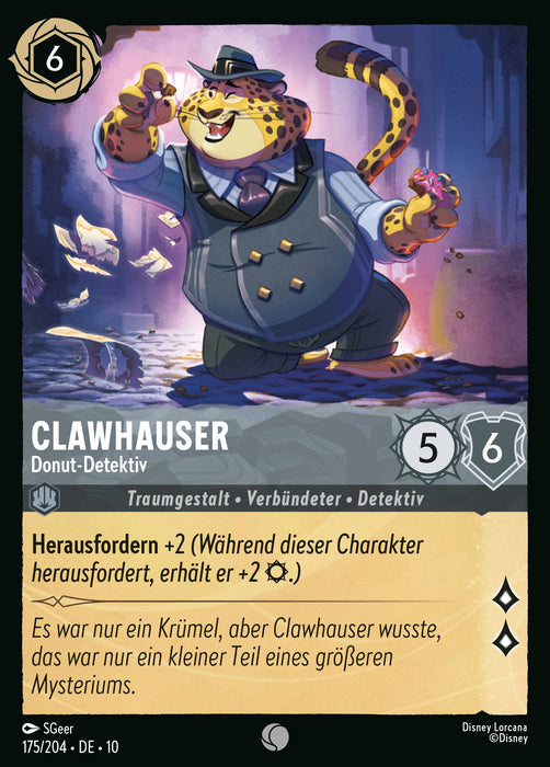 Clawhauser - Donut-Detektiv 10WHI-175 Common Deutsch