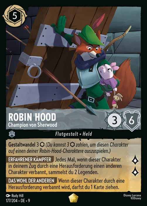 Robin Hood - Champion von Sherwood 9FAB-177 Legendary Deutsch