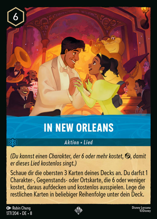 In New Orleans 8JAF-177 Super Rare Deutsch