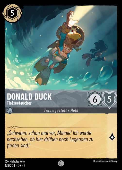 Donald Duck - Tiefseetaucher 2ROF-178 Common Deutsch