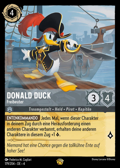 Donald Duck - Freibeuter 4URS-179 Legendary Deutsch