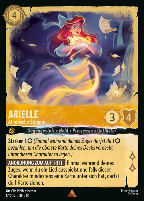 Arielle - Ätherische Stimme (V.1) 10WHI-017 Rare Deutsch