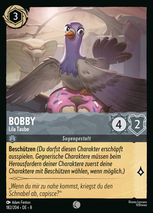 Bobby - Lila Taube 8JAF-182 Common Deutsch