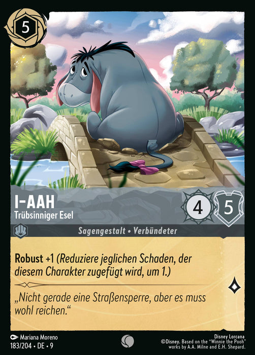 I-Aah - Trübsinniger Esel 9FAB-183 Common Deutsch