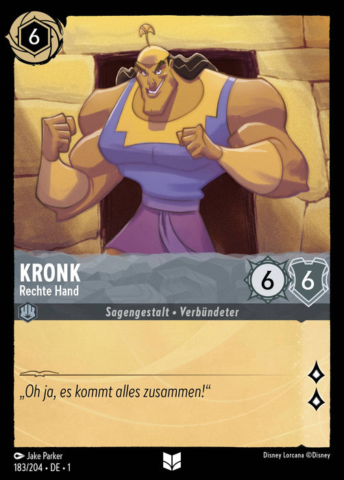 Kronk - Rechte Hand 1TFC-183 Uncommon Deutsch