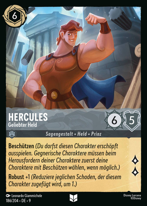 Hercules - Geliebter Held 9FAB-186 Uncommon Deutsch