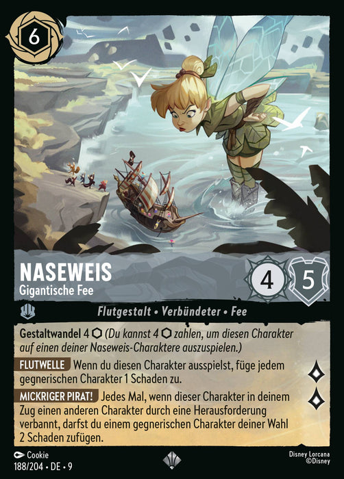 Naseweis - Gigantische Fee 9FAB-188 Super Rare Deutsch