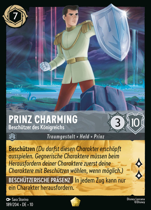 Prinz Charming - Beschützer des Königreichs 10WHI-189 Legendary Deutsch