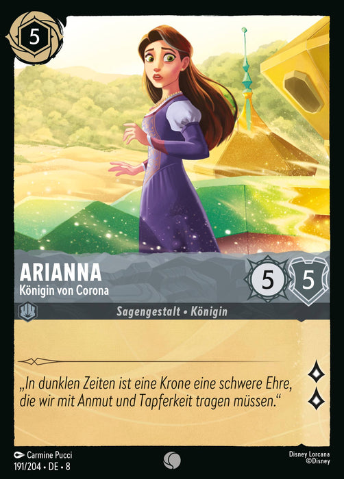 Arianna - Königin von Corona 8JAF-191 Common Deutsch