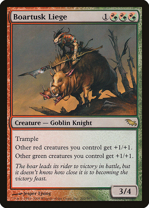Magic: Boartusk Liege