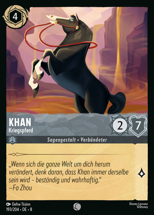Khan - Kriegspferd 8JAF-193 Common Deutsch